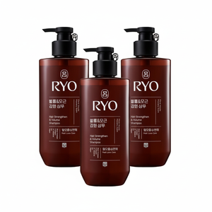 Shampooing anti-chute Discount Ryeo Woody Musk Scent, volume et renforcement des racines, 480 ml, lot de 3, Black Cloud - Product Image 1