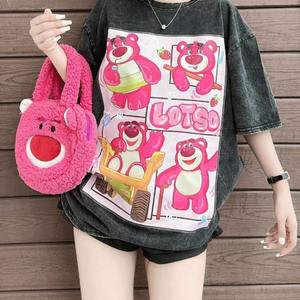 T-shirts Pour Femmes Facile À Waer Mode Naturelle Lavable Chacun Dans Poly Sac Fabricant Vietnamien - Product Image 6