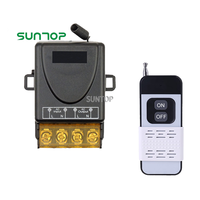 220V 30A relais sans fil RF télécommande commutateur Rf relais commutateur contrôleur 433 Mhz télécommande
