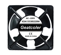 Geatcoler 8025 Ventilateur axial de refroidissement AC 110V 220V AC Ventilateur à flux axial Roulement à billes Radiateur de refroidissement à haute vitesse