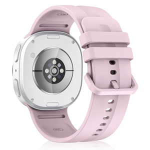 Nouveauté 2026 pour Samsung Galaxy Watch 9 : Bracelet de montre sport en silicone souple avec bracelet plat de remplacement en caoutchouc, 12 couleurs - Product Image 1