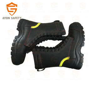 Stivali antincendio in pelle resistente per <span class=keywords><strong>i</strong></span> vigili del fuoco - Product Image 3