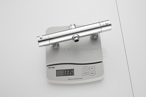 Robinets de douche à <span class=keywords><strong>colonne</strong></span> Chrome Système de douche à trois voies Fonction de mélangeurs d'eau chaude et froide avec robinet d'eau de source - Product Image 4