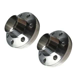 150 Psi Pipe Weld Neck Flange ANSI DN 125 904l Stainless Steel Bevel End ANSI B 16.25 ANSI