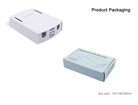 Hot Selling IP66 Wasserdichter POE Extender Gigabit 2 Port 100m Entfernung 100 Mbit/s 0,8 Gbit/s Austausch kapazität IP-Kamera CCTV-System