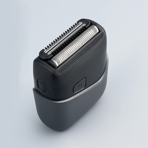เครื่องโกนหนวดไฟฟ้าขนาดเล็กสำหรับผู้ชาย แบบพกพา ใบมีดลอย 2 ใบ มีจอ LED แสดงผล ใช้โกนหนวดเครา กันน้ำ ชาร์จไฟได้ - Product Image 2