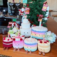 Jelly Catjc Small Animal Series Dolls, Cake Foods, Valentine's Day Gifts, Cute Plush Toys Wholesale