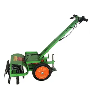 JOY electric self-propelled weeding and cultivating tractor turns soil and ditches multifunctional agricultural machine