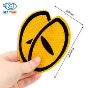 Autocollant réfléchissant autocollant pour <span class=keywords><strong>casque</strong></span> de voiture <span class=keywords><strong>moto</strong></span> dessin animé avertissement autocollant réfléchissant - Product Image 5