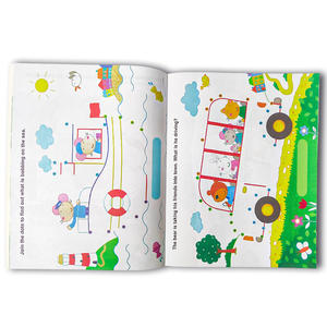 Livre d'autocollants personnalisé imprimé livre d'apprentissage amusant pour enfants cadeau voiture autocollants livres activité éducative - Product Image 3