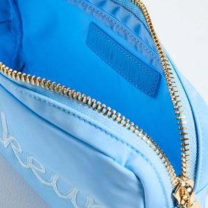 Bolsas de Maquillaje Reutilizables, Ligeras, Duraderas, Impermeables, de Nailon para Mujer, con Cierre, Logotipo Personalizado, Portátiles, Multifuncionales y Ecológicas - Product Image 3