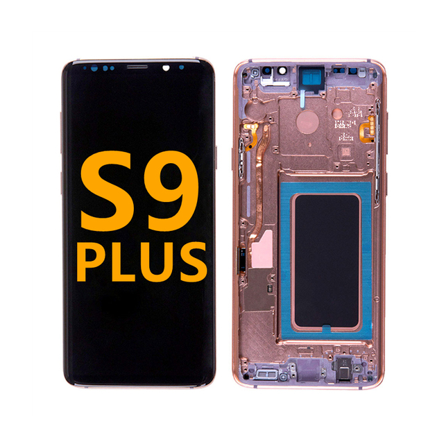 High Quality Mobile Phone Original LCD Screen Display With Frame for Samsung Galaxy S9 Plus