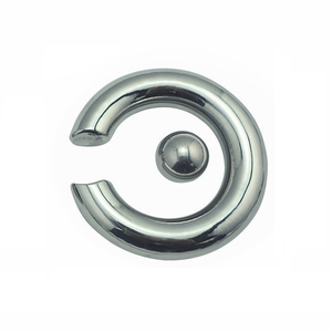 Neue 8 Größe Magnet Edelstahl Heavy Cock Ring Ball Hodensack Trage Verzögerung Ejakulation Sexspielzeug für Männer - Product Image 3