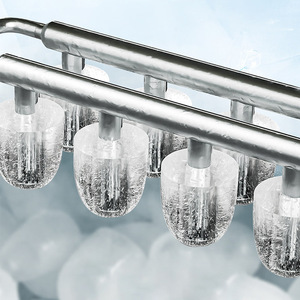 Ruiben Ice Coffee Maker 1.5L Fully Automatic Self-Cleaning Mini Ice Cube Machine For Dormitory And Coffee Making - Product Image 3