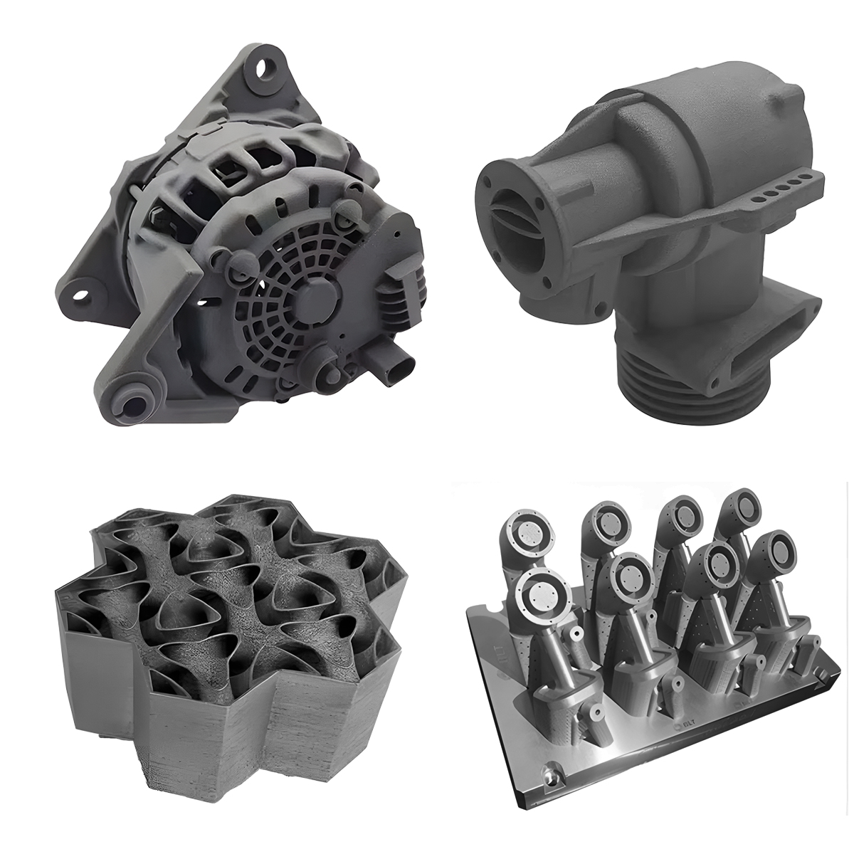 Custom SLM Titanium 3D Printing Service With OEM/ODM Offering Industrial Equipment Materials ISO 9001 Certified For Machining