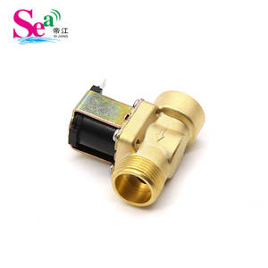 Vanne solénoïde tout cuivre à 6 points, haute température, DC12V, G3/4, vanne de contrôle intelligente pour salle de bain, vanne à fermeture normale - Product Image 2