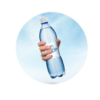 Bouteille d'eau en plastique pour animaux de compagnie de haute qualité de 500ml avec bouteille de préforme de cou de 38mm haute visibilité
