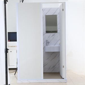 <span class=keywords><strong>Cabine</strong></span> de douche préfabriquée haut de gamme XNCP pour hôtel, unité de salle de bain moderne et traditionnelle, séparation sèche et humide, porte coulissante en verre, acrylique - Product Image 2