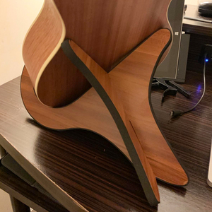 Support d'ukulélé en bois pliant portable, accessoires d'ukulélé en bois de support de guitare, support de violon d'instrument de <span class=keywords><strong>mandoline</strong></span> avec support d'archet - Product Image 3