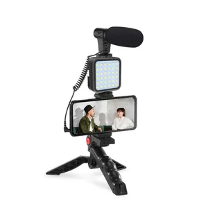 Jumpflash 2022 Nieuwe Originele Vlog Kit Shotgun Microfoon Zwart Vlogging Kit Voor Smartphone Video Camera Speaker Microfoon Dslr