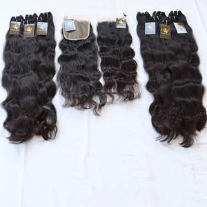 หนังกำพร้าดิบเวียดนามชิดผม,เปรูมนุษย์ผมรวมกลุ่มสานด้วย6X6 HD ลูกไม้ปิดเวอร์จินดิบตรงผม - Product Image 2