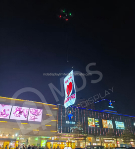 <span class=keywords><strong>P25</strong></span> bay lưới dẫn hiển thị sáng tạo bay dẫn biểu ngữ quảng cáo bay không người lái - Product Image 6