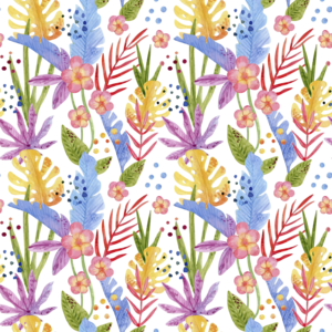 Euphorbia Bloem Lelie Van De Vallei Tan Door Stof Rozenlelie Patroon Ondersteuning Aangepaste Kleur Print Nylon Spandex Stof - Product Image 3