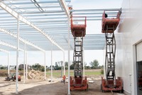Estación de Transferencia para Carga y Descarga Logística, Mantenimiento y Reparación de Automóviles, Edificio de Estructura de Acero Resistente y de Alta Calidad