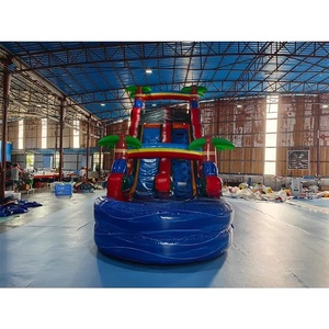 Parc de jeux gonflables commercial pour enfants, toboggan aquatique gonflable pour jardin, <span class=keywords><strong>piscine</strong></span> gonflable pour adultes et enfants, toboggan aquatique gonflable humide et sec - Product Image 3