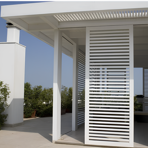 กรอบบานเกล็ดอลูมิเนียมราคาถูกอุปกรณ์ฮาร์ดแวร์พร้อมบล็อกวัสดุแม่เหล็ก - Product Image 1