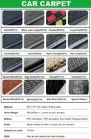 SONSANG Luxury Foot Auto Floor Alfombras 4 Liner 5d Car Carpet Set