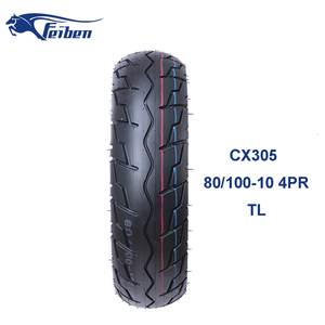 CX305 80/100-10<span class=keywords><strong>ยาง</strong></span>รถ<span class=keywords><strong>มอ</strong></span>เตอร์ไซค์จีนแบบไม่มี<span class=keywords><strong>ยาง</strong></span>ในหรือแบบยางใน - Product Image 2