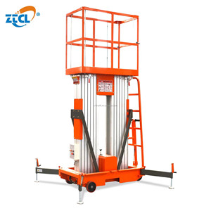Piattaforma di Lavoro Aerea con Altezza di Sollevamento 14m / Elevatore in Alluminio / Sollevatore per Persone - Product Image 3