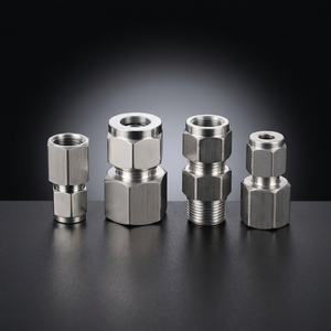 Raccordo per Tubi in <span class=keywords><strong>Acciaio</strong></span> Inossidabile Forgiato ad Alta Pressione, Diametro Uguale, con Filettature Interne per Impianti Industriali - Product Image 4