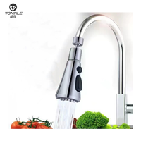 Vente en gros acier inoxydable 360 robinets pivotants à douchette mitigeurs et robinets robinet de salle de bain robinet de cuisine