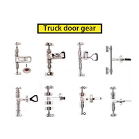 Barre de Cargaison en Aluminium Pièces Détachées de Carrosserie de Camion Frigorifique Accessoires Serrures de Boîte à Outils Serrures de Conteneur Charnières de Porte Arrière de Remorque