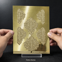 3D-gegraveerde messing hete folie-stempel & embossing-matrijs voor gebruik op kartonnen drukpersen