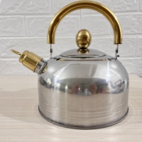 Batterie de Cuisine 12 Pièces en Acier Inoxydable, Ustensiles de Cuisine avec Couvercle en Verre et Poignée Couleur Or – Ensemble de Marmites et Casseroles