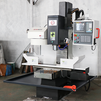 Machine de fraisage CNC verticale miniature à 4 axes certifiée CE, fabriquée à Taiwan, pour le métal