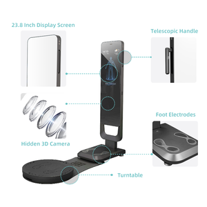 बुद्धिमान फिटनेस दर्पण पूर्ण शरीर स्कैनर पोषण विश्लेषक मशीन बायोइम्पीडिशिया स्मार्ट में - Product Image 2