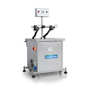 CYJX Semi-automatic Air Cleaning Machine 2 Heads Bottle Air Cleaning Equipment Glass And Plastic Bottle Air Jet Washing Machines