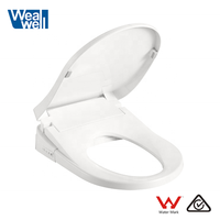 Couvre-siège de toilette intelligent certifié Watermark, télécommande PP, désodorisation automatique, nettoyage intelligent, design moderne