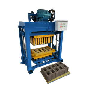 Điện bê tông rỗng khối máy làm nhỏ xi măng rỗng gạch Maker giá - Product Image 1