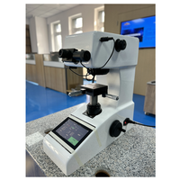 Auto Turret Large Screen Digital Display Micro Vickers Hardness Tester for Hardened Metal Layer, Ultra-thin Parts Knoop