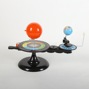 Instrumento manual de tres esferas que demuestra el principio de los eclipses totales del sol y de la luna; la revolución de la Tierra alrededor del sol. - Product Image 1
