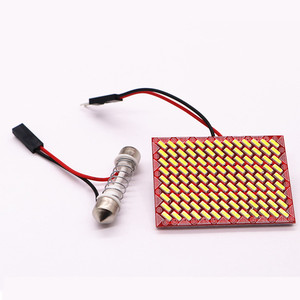 Luz LED para techo de coche, luz de lectura, luz de maletero, 117 54 30SMD, bombillas de repuesto para interior de coche. - Product Image 1
