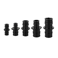 Raccord en alliage polyéthylène 1/2" x 1/2", raccord d'expansion PEX pour systèmes d'alimentation en eau par conduites PEX, raccord PEX PPSU de haute qualité