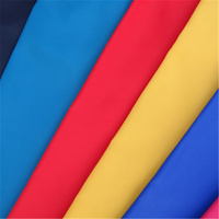 Tissu de tente en taffetas de polyester 190t imperméable enduit d'unité centrale 68D * 68D