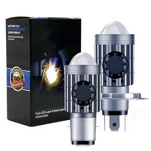 <span class=keywords><strong>Ampoule</strong></span> de phare de moto bicolore H4 <span class=keywords><strong>BA20D</strong></span> P15D étanche pour moteurs de moto - Product Image 2