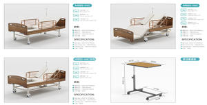 Lit médical avec système de rotation latérale intégral, angle réglable de 0 à 30 degrés, lit de soins à domicile, prévention des escarres - Product Image 6
